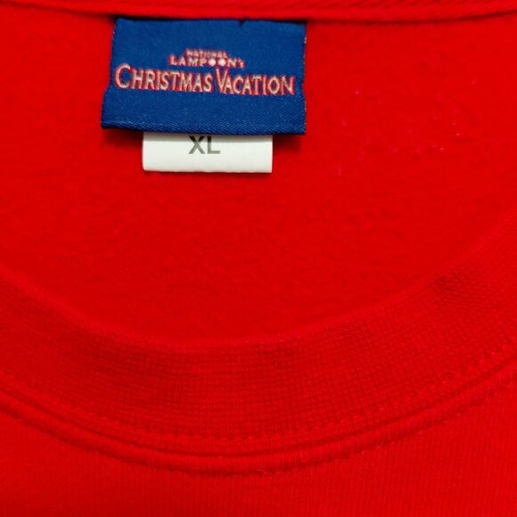 Griswold Family Christmas National Lampoon Red Sweatshirt XL - Picture 6 of 6
